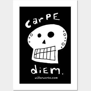 Carpe Diem Skull Posters and Art